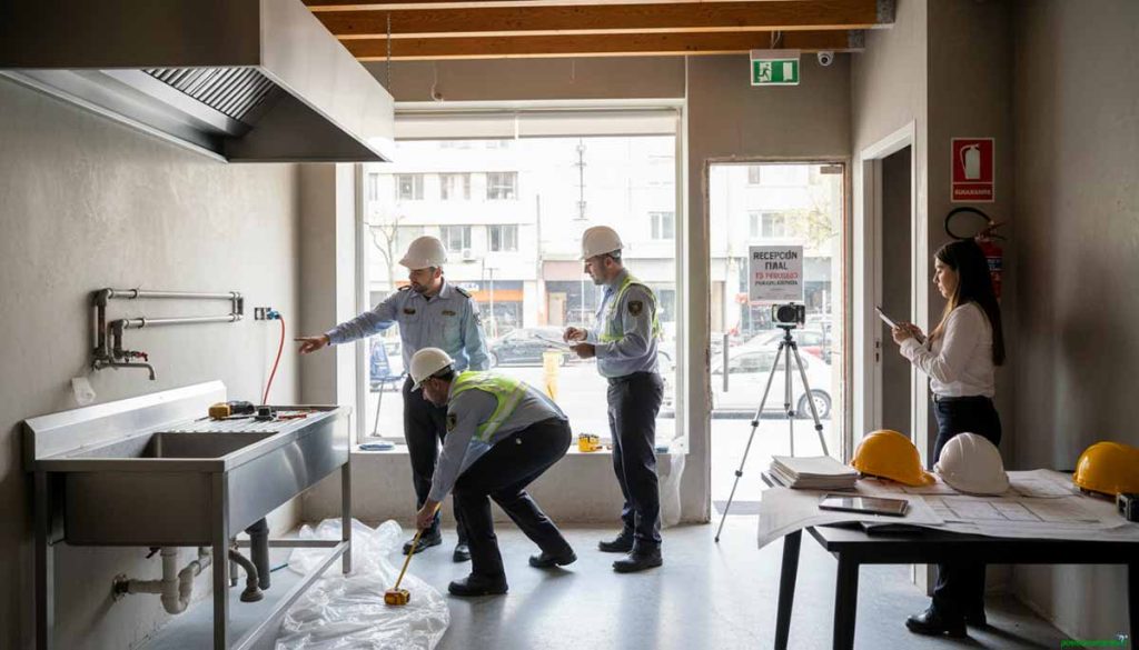 Recepción final para empresas en Chile